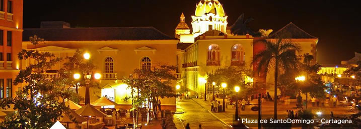 Cartagena de Indias - Colombia / Plaza Santo Domingo